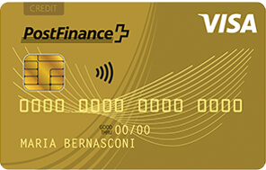 PostFinance Visa Gold Card