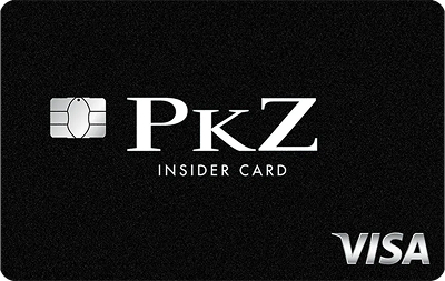 PKZ Insider Card Visa logo