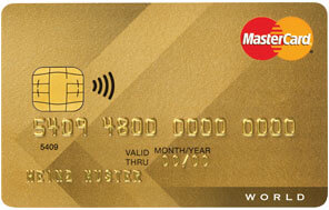 Bank Cler World Mastercard Gold logo