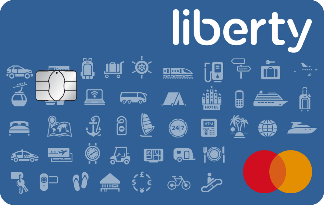 LibertyCard Mastercard logo