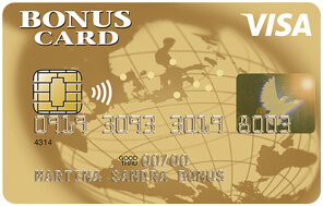 Bonus Card Visa Gold logo