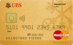 UBS World Mastercard Gold logo