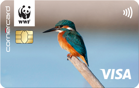 Cornèrcard WWF Visa logo