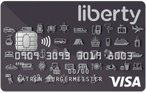 LibertyCard Plus Visa logo