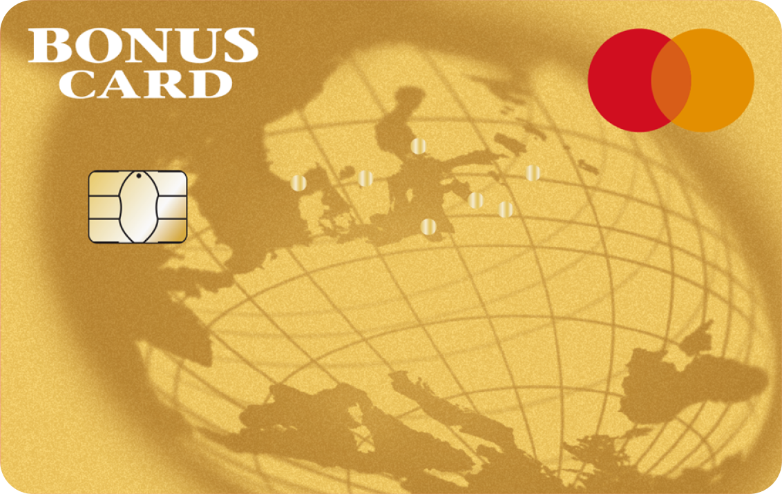 Bonus Card Mastercard Gold logo