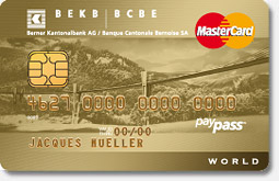 BEKB World Mastercard Gold logo