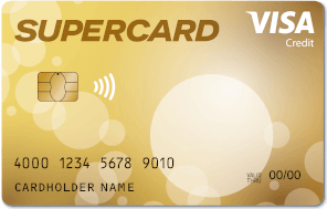 Coop Supercard Visa logo